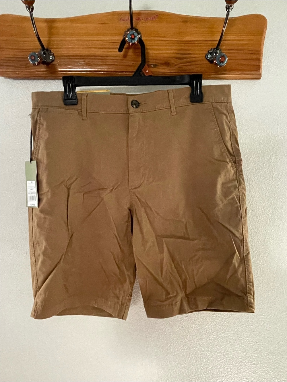 Goodfellow & Co Brown Flat-Front Men’s Shorts